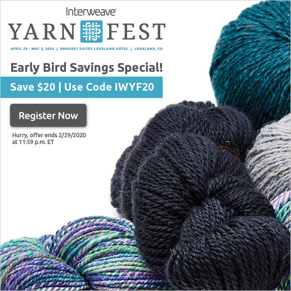 Yarn Fest Early Bird Savings